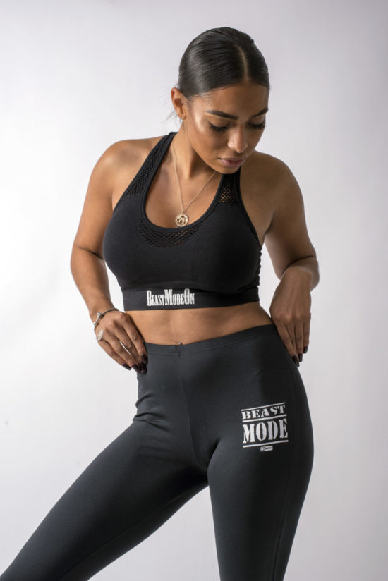 Beast Mode On Ladies gym wear