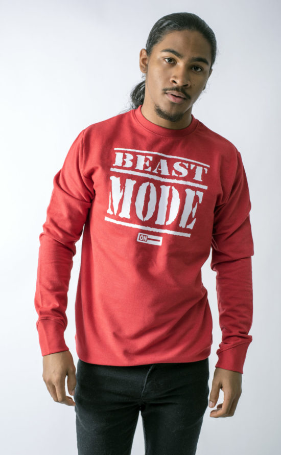 Beast Mode On Jumper Red