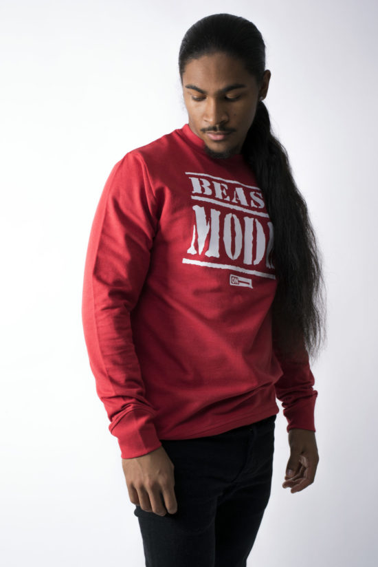 Beast Mode On Jumper Red